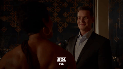 9-1-1 smile GIF