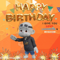 Happy Birthday GIF by Zhot