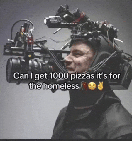 itseliezer itseliezer itseli can i get 1000 pizzas its for the homeless GIF