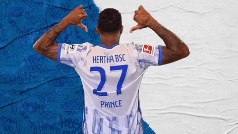 Kevin-Prince Boateng Bundesliga GIF by Hertha BSC