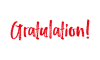 Gratulation Sticker by dreierlei.ch