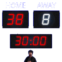 8 Away Sticker