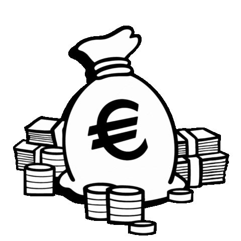 Money Advertising Sticker by SOCIALBLOOMING