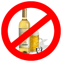 alcohol STICKER