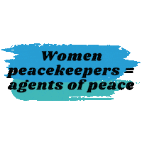 Gender Equality Women Sticker by UN Peacekeeping