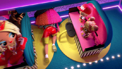Cat Travel GIF by L.OL. Surprise!