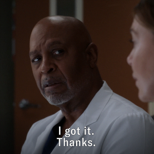 Greys Anatomy Thank You GIF by ABC Network