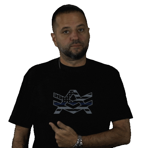 theautofirm giphyupload police cops blue line Sticker