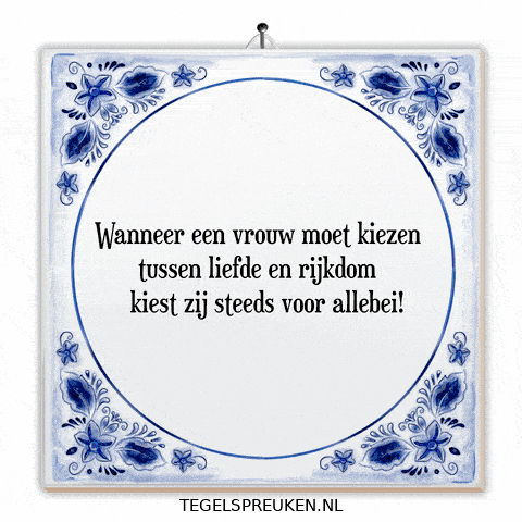 Spreuk Geluk GIF by Tegelspreuken.nl
