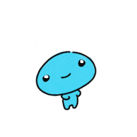 Happy Blob Sticker