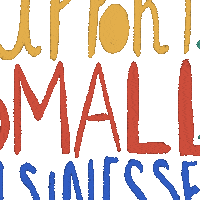 Support Small Businesses Sticker