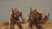 Ginormo comedy retro reactions silly GIF