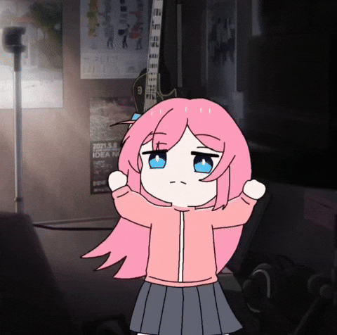 Griffdog21 dance giphycreatortest little bocchi GIF