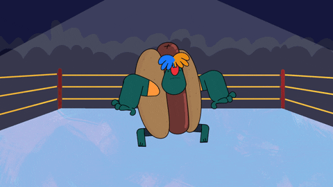 Excited Game Day GIF by Brimstone (The Grindhouse Radio, Hound Comics)