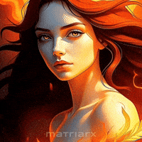Red Eyes Inner Fire GIF by The Galactic Matriarx