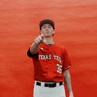 Connor Mohan GIF by Texas Tech Baseball