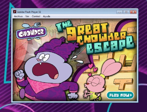 downloadhoy giphygifmaker descargar juego chowder the great chowder escape GIF