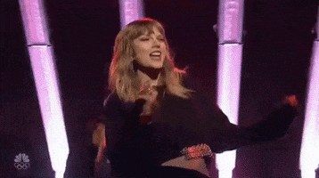 taylor swift dance GIF by Saturday Night Live