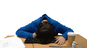Student Sleeping Sticker by Høgskulen i Volda