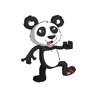 vegaspandasclub panda vegaspandasclub nonfungiblepanda non-fungible panda Sticker