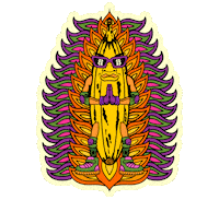banana nanaste Sticker by CannaSmack