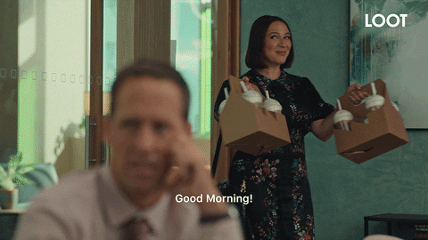 Good Morning Comedy GIF by Apple TV+