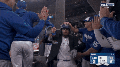 Excited Home Run GIF by MLB