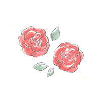 Flower 花 Sticker by 土屋鞄製造所