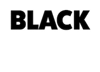 Black And Gold Sticker by Virginia Run Riptide