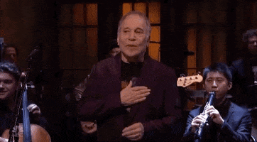 Paul Simon Thank You GIF by Saturday Night Live