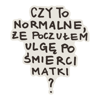 InstytutDobrejSmierci że idś instytut dobrej śmierci czy to normalne Sticker