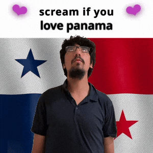 (silent) scream if you love panama