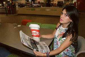 drinking coffee GIF by The University of Texas Rio Grande Valley