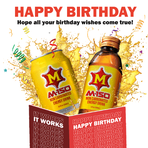 Happy Birthday Sticker by M-150 USA