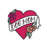 minnidip dogmom minnidip poolflair Sticker