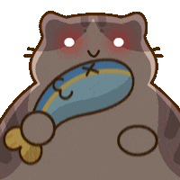 Angry Neko Sticker by Bichi Mao