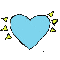 Blue Sticker