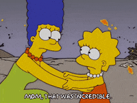 saving marge simpson GIF