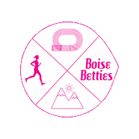 BoiseBetties runlikeagirl womensrunning boisebetties boiserun Sticker