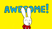 So Cool Reaction GIF by Simon Super Rabbit