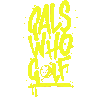 Galswhogolf Sticker by Junkyard Golf Club