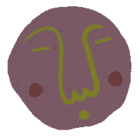 Face Eva Sticker