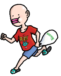 Run Running Sticker by yu-san