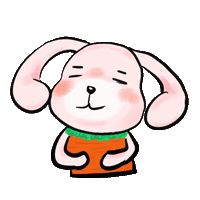Rabbit Fighting Sticker
