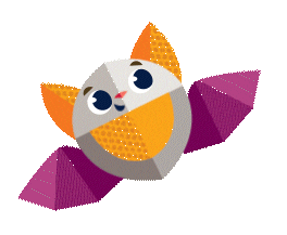 tinylovebrasil giphyupload bat little fofo Sticker