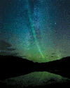 northern lights GIF