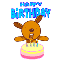 Happy Birthday Sticker Sticker by Afternoon films