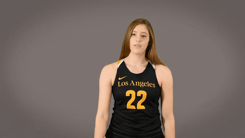 Womens Basketball GIF by Cal State LA Golden Eagles