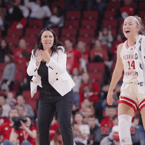 Lets Go Basketball GIF by Huskers