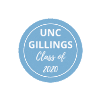 uncpublichealth graduation classof2020 uncgillings uncpublichealth Sticker